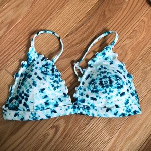 triangle Hollister bikini top
